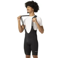 AGU Essential Fietsshort met Bretels Heren - zwart