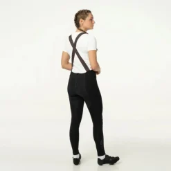 AGU Essential Performance Switch Fietsbroek met Bretels Dames - zwart