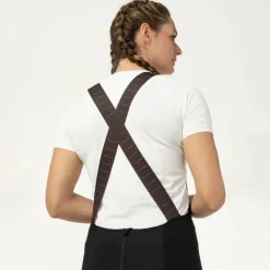 AGU Essential Performance Switch Fietsbroek met Bretels Dames - zwart