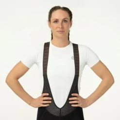 AGU Essential Performance Switch Fietsbroek met Bretels Dames - zwart
