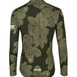 AGU Essential Striped Flower Shirt met Lange Mouwen Dames - forest green