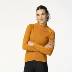 AGU Essential Thermische Shirt met Lange Mouwen Dames - pumpkin spice