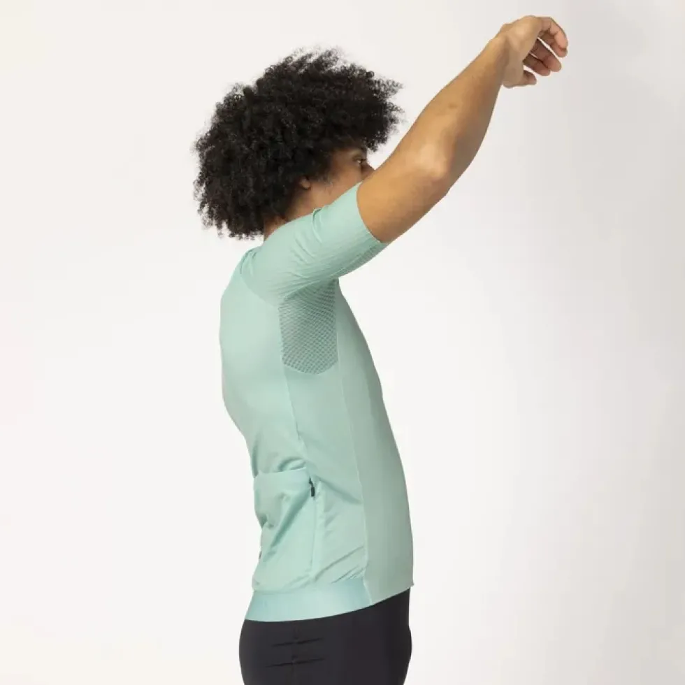 AGU Performance Aero Fietsshirt met Korte Mouwen Heren - terme green