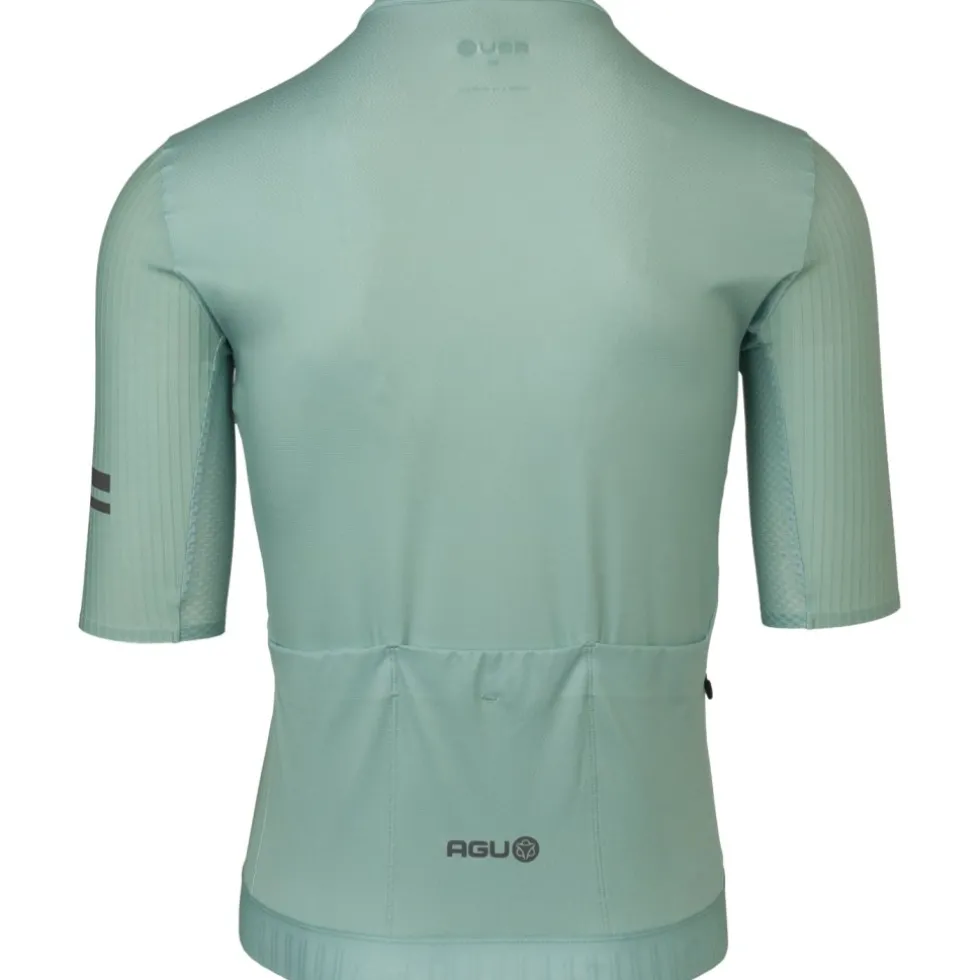 AGU Performance Aero Fietsshirt met Korte Mouwen Heren - terme green