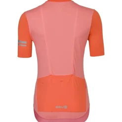 AGU Performance Colorblock Fietsshirt met Korte Mouwen Dames - sakura blossom