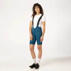 AGU Performance Enduro Plus Fietsshort met Bretels Dames - steel blue