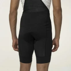 AGU Performance Winter Fietsshort met Bretels Heren - zwart