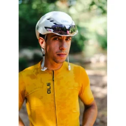 Alé Color Block Off Road Korte mouwen shirt heren - ginger