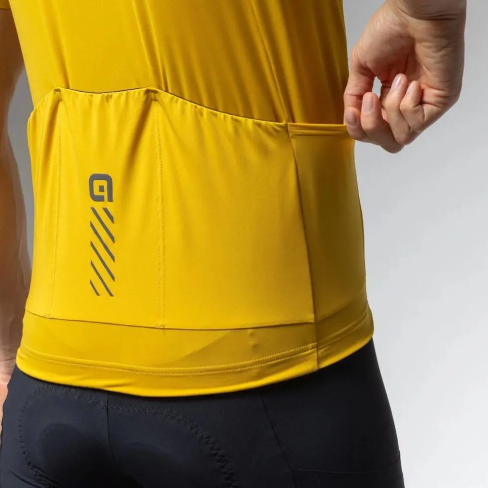 Alé Color Block Off Road Korte mouwen shirt heren - ginger