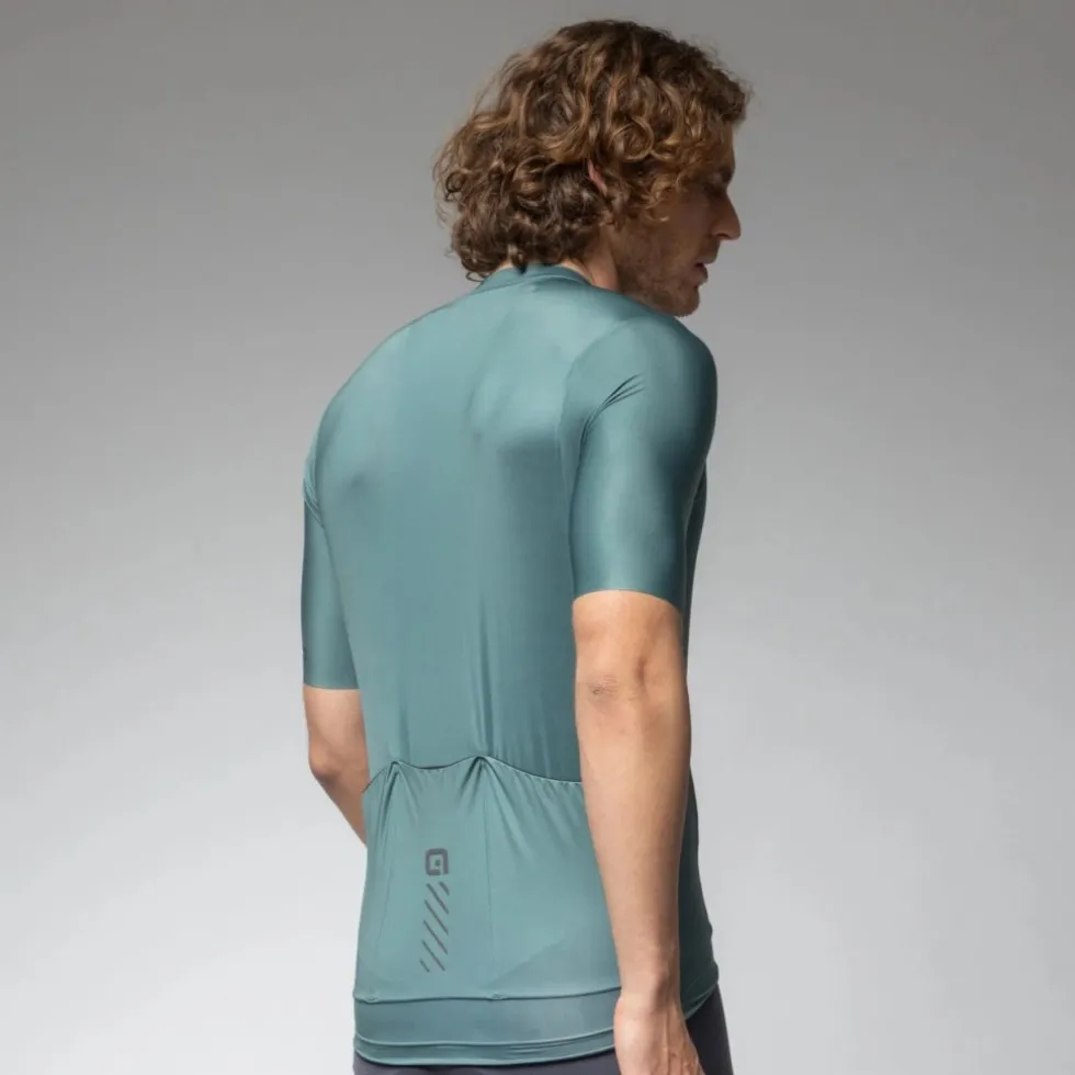 Alé Color Block Off Road Korte mouwen shirt heren - moss green