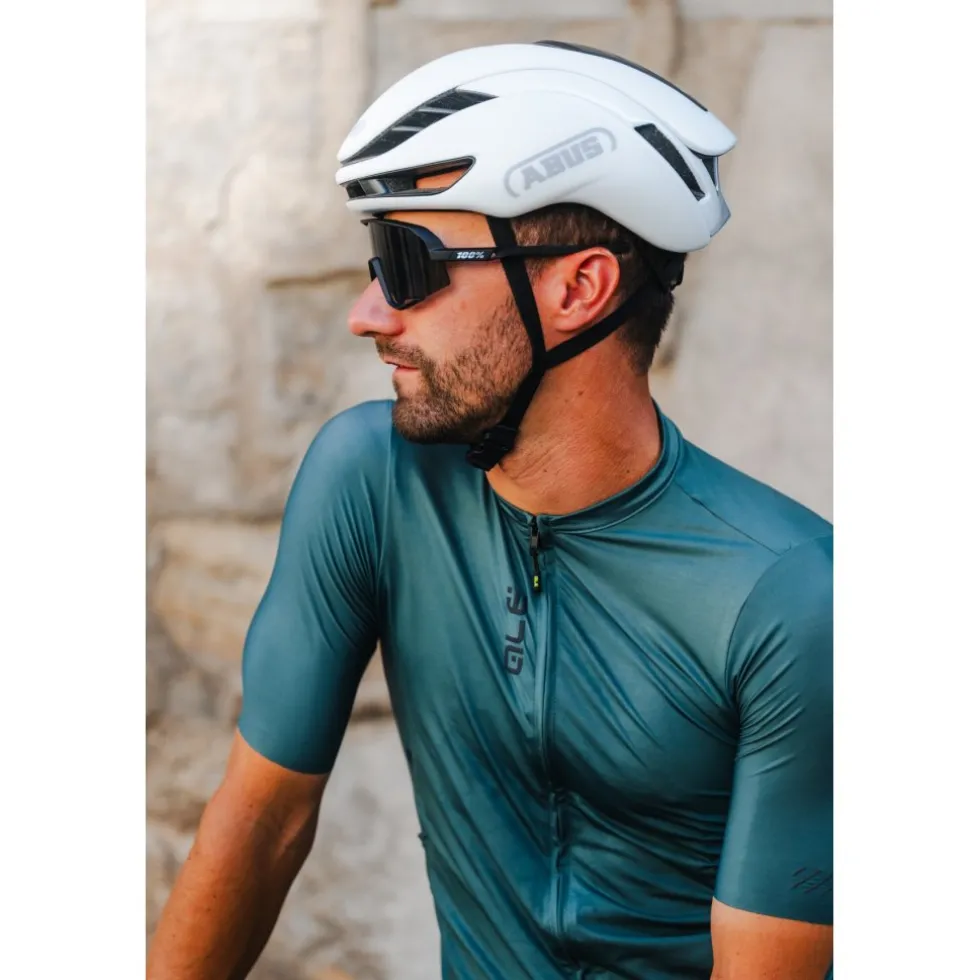 Alé Color Block Off Road Korte mouwen shirt heren - moss green