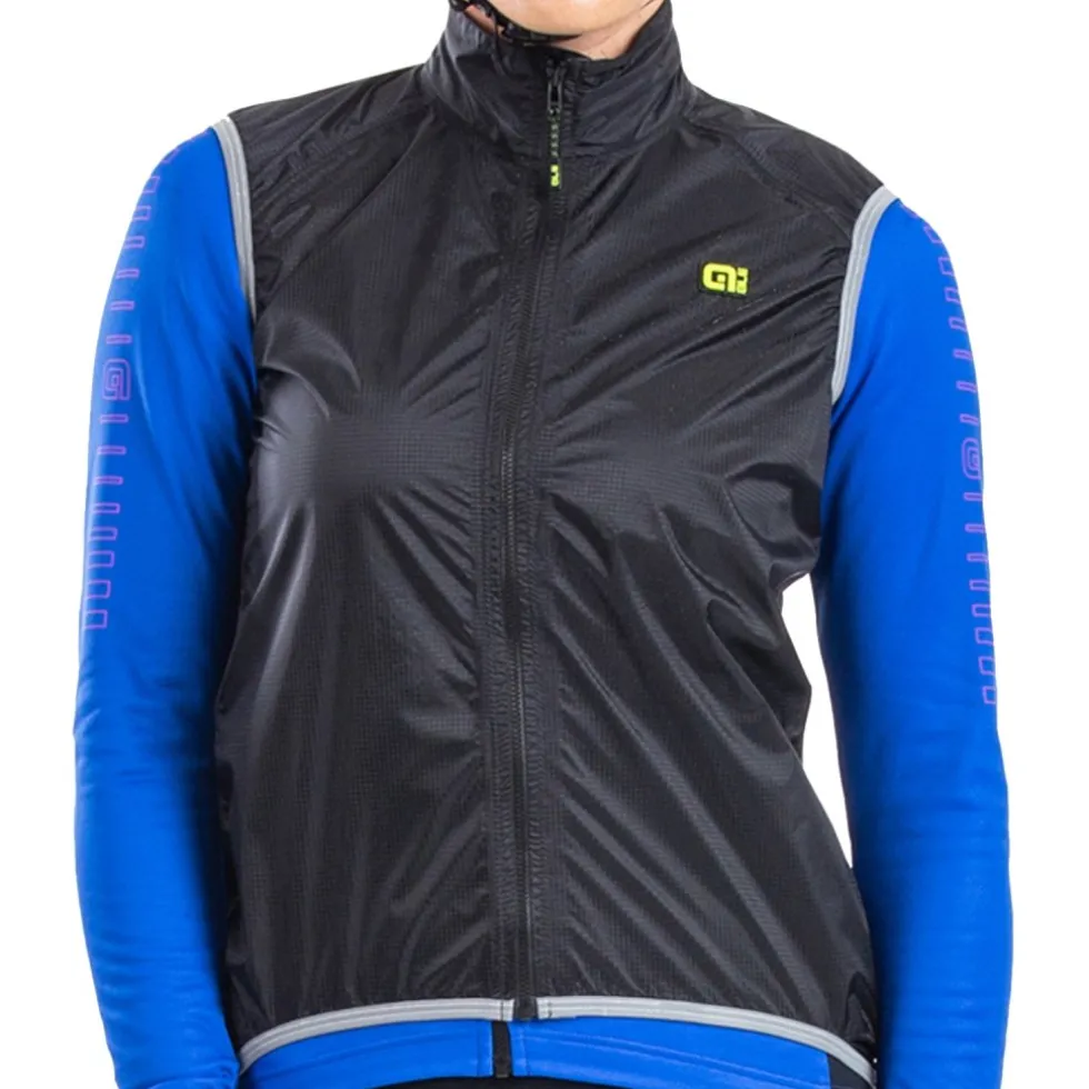 Alé KLIMATIK E. Regenvest Dames - zwart
