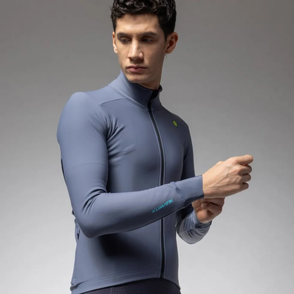 Alé KLIMATIK K-IDRO Shirt met Lange Mouwen Heren - steel