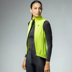 Alé KLIMATIK Racing Regenvest Dames - fluo yellow
