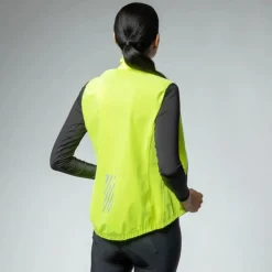 Alé KLIMATIK Racing Regenvest Dames - fluo yellow