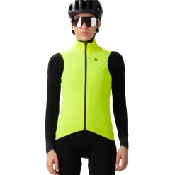 Alé KLIMATIK Racing Regenvest Dames - fluo yellow