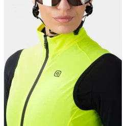 Alé KLIMATIK Racing Regenvest Dames - fluo yellow