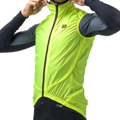 Alé Light Pack Vest Heren - fluo yellow