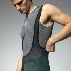 Alé OFF ROAD - GRAVEL Stones Cargo Fietsshort met Bretels Heren - green wood