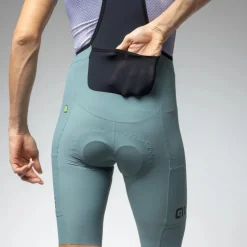 Alé OFF ROAD GRAVEL Pro Fietsshorts met bretels Heren - eucalyptus