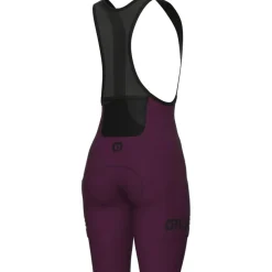 Alé OFF ROAD GRAVEL Pro Fietsshorts met bretels Dames - prune