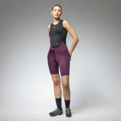 Alé OFF ROAD GRAVEL Pro Fietsshorts met bretels Dames - prune