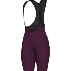 Alé OFF ROAD GRAVEL Pro Fietsshorts met bretels Dames - prune