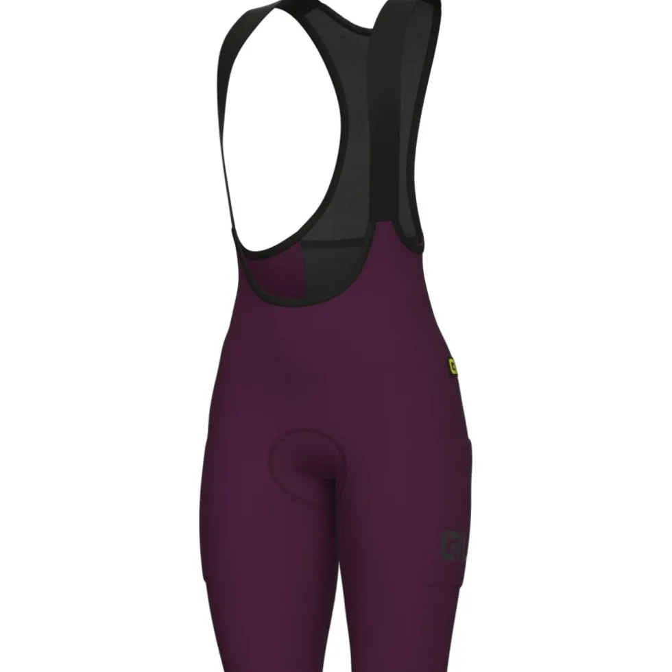 Alé OFF ROAD GRAVEL Pro Fietsshorts met bretels Dames - prune