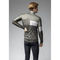 Alé PR-E Geometric Fietsjas Heren - army green
