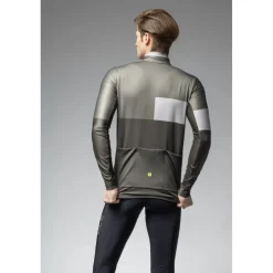 Alé PR-E Geometric Fietsjas Heren - army green