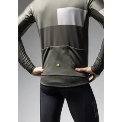 Alé PR-E Geometric Fietsjas Heren - army green