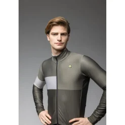 Alé PR-E Geometric Fietsjas Heren - army green