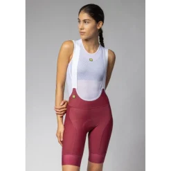 Alé PR-E Magic Colour Fietsshort met Bretels Dames - bossa nova