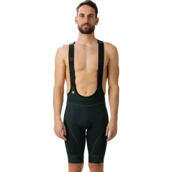 Alé PR-E Magic Colour Shorts met bandjes voor heren - forest green