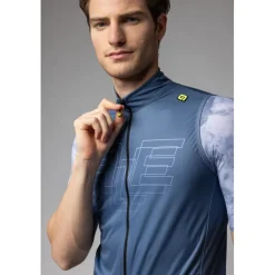 Alé PR-E Sauvage Fietsvest Heren - steel blue