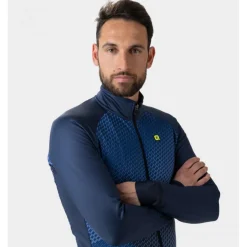 Alé PR-E Web Waterafstotende Jas Heren - blauw