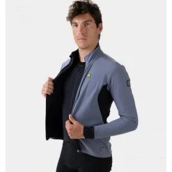 Alé R-EV1 Future Warm Jas Heren - steel grey