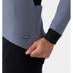 Alé R-EV1 Future Warm Jas Heren - steel grey