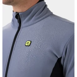Alé R-EV1 Future Warm Jas Heren - steel grey