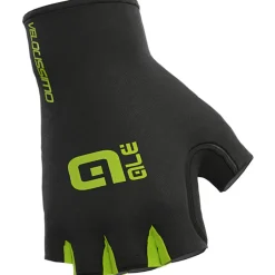 Alé Velocissimo Crono Handschoenen - black/fluo yellow