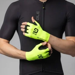 Alé Velocissimo Summer Fietshandschoenen - fluo yellow/black
