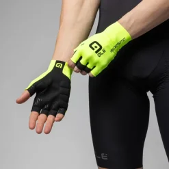 Alé Velocissimo Summer Fietshandschoenen - fluo yellow/black