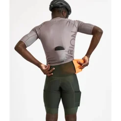 ALBION Abr1 Pocket Fietsshort met bretels Heren - Rosin