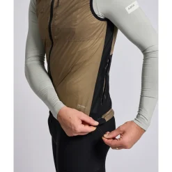 ALBION All Road Pertex® Quantum Windvest Heren - Dark Sand