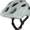 Alpina Apax JR MIPS Kinder-Fietshelm - smoke-grey turquoise matt