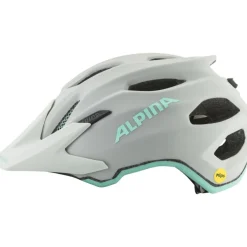 Alpina Apax JR MIPS Kinder-Fietshelm - smoke-grey turquoise matt