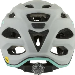 Alpina Apax JR MIPS Kinder-Fietshelm - smoke-grey turquoise matt