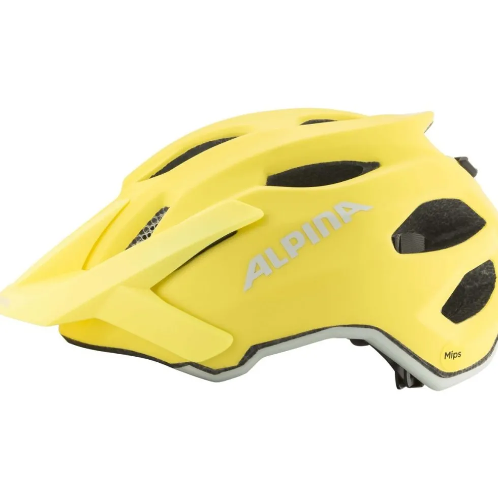 Alpina Apax JR MIPS Kinder-Fietshelm - lemon-yellow matt