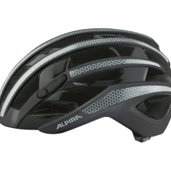 Alpina Ravel Reflective Helm - black glossy