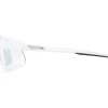 Alpina Turbo Pro S V Bril - white matt/clear to grey/flash pink